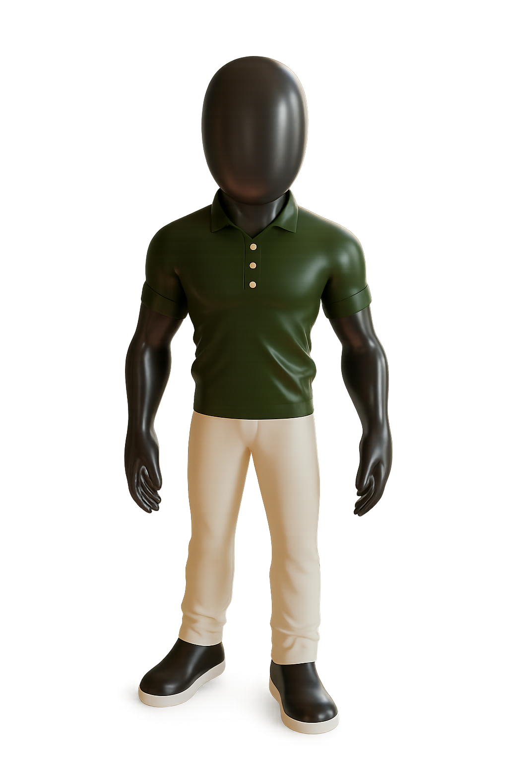 Movo standing distinguishably